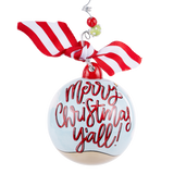 South Carolina Christmas Palm Tree Ornament