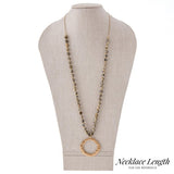 Stone Beaded Necklace