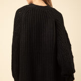 Chunky Knit Cardigan