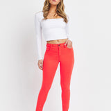 Fiesta Mid Rise Crop Skinny