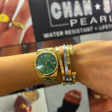 Silver Glam Bangle