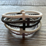 Silicone Cross Bracelet