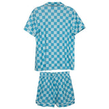Teal Checker Loungewear