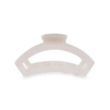 Open Hair Clip | Medium | Coconut White