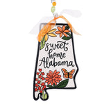 State of Alabama Flat Christmas Ornament