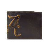 Alabama Crimson Tide Burnished Leather Bifold Wallet by Zep-Pro