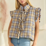 Plaid Vest