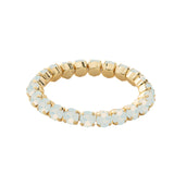White Opal Sienna Stretch Bracelet