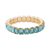 Aquamarine 7 inch Octavia Stretch Bracelet
