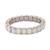 Palladium 7 inch Octavia Stretch Bracelet