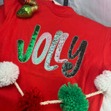 Red Jolly Sweatshirt
