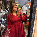 Scarlet Midi Dress