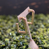 Rectangle Shaped Metal Hoops