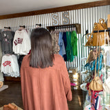 Chestnut Dream Dolman Top