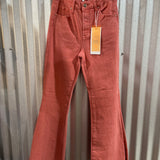 Risen High Rise Side Slit Flare Pants