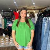 Breezy Vibes Textured Top