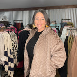 Chic Comfort Faux Fur Zip-Up Jacket