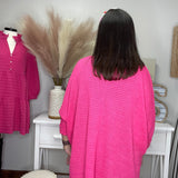 Sweet Sorbet Waffle Knit