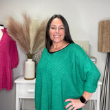 Sweet Sorbet Waffle Knit