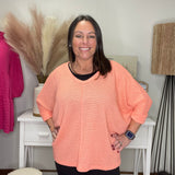 Sweet Sorbet Waffle Knit