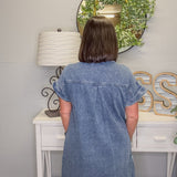 Western Charm Denim Dress