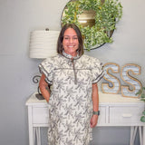 Garden Stroll Ruffle Dress