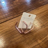 Blushing Hoops