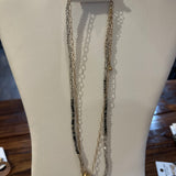 3 rings bead + chain