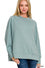 Blue Grey Scuba Round Neck Pullover