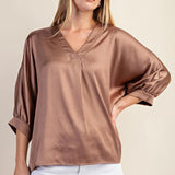 Satin Coffee Top