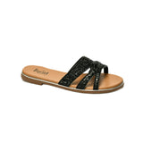 Black Flair Sandals