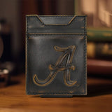 Alabama Crimson Tide Leather Front Pocket Wallet by Zep-Pro