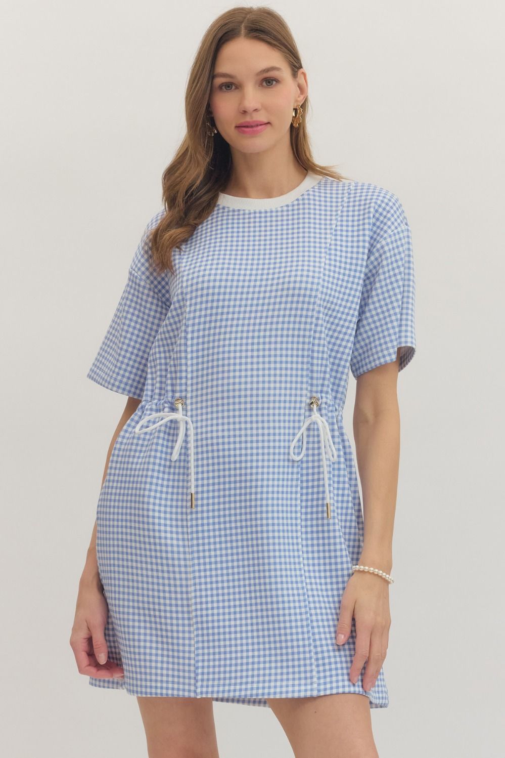 comfy mini dress Kukoosong Women's Short Sleeve Zipper Neck Mini Dress with Button Pockets, Pleated Flowy A-Line Casual Summer Dress, Soft Comfy Lightweight Dress for