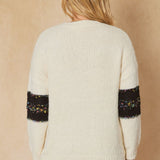 Curvy StripeLux Sweater