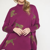Cheetah Chic Sweater