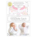 Transitional Swaddle Sack, Floral, Pink: Medium 3-6 Mo