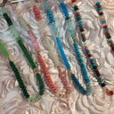 Stone Beaded Candy Necklace