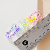 Acetate Splatter Drop Earrings