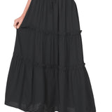 Ruffle & Flow Maxi Skirt