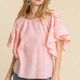 The Sassy Ruffle Top