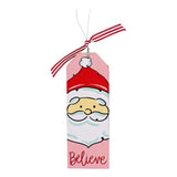 Vintage Santa Wood Ornament