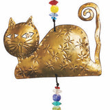 Handmade Swirly Tail Cat Bell Wind Chime – Handcrafted in India