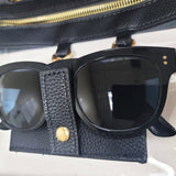 Clear Gameday Crossbody With Sunglasses Holder: Red