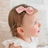 Sterling Silver Child's Freshwater Pearl Screw Back Earrings