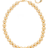 Chunky Zola Tennis Necklace - 4NFS90BGMTL: Metallic