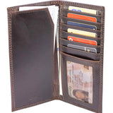 Alabama Crimson Tide Collegiate Secretary Leather Wallet.: Crazyhorse