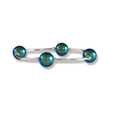 Peacock Pearl Blessing Bracelet