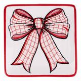 Red/Pink Bow Trinket Tray