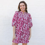 Amelia Tiger Tail Dress