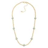 Dainty Coated Cross Necklace